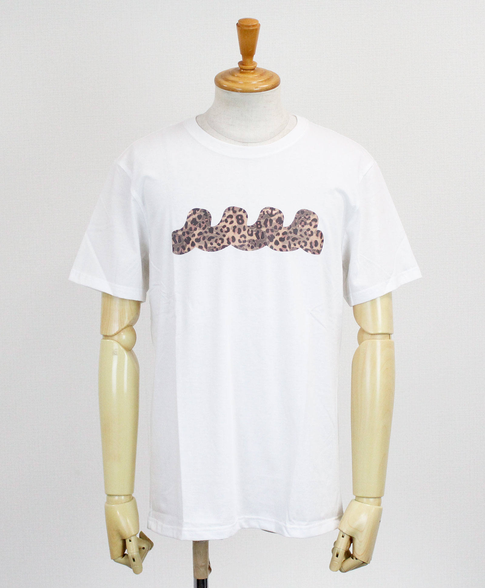 Muta Muta Marine ムータマリン メンズ Leopard Wave Tシャツ ホワイト Maverick Group Online Store